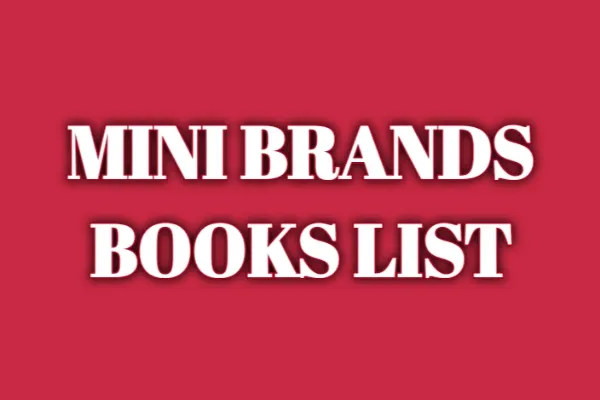 Mini Brands Books List