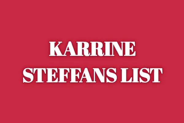 Karrine Steffans List